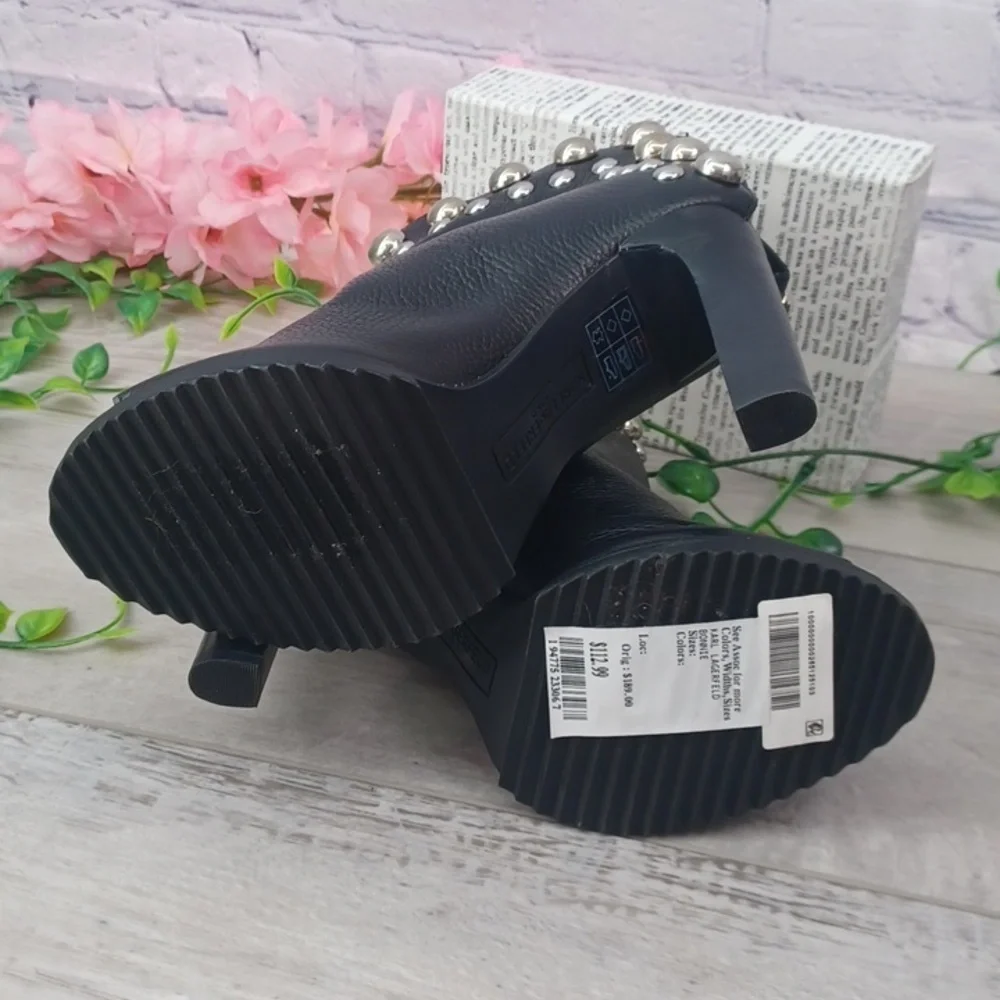 Karl Lagerfeld Bonnie Peep Toe Bootie NWT